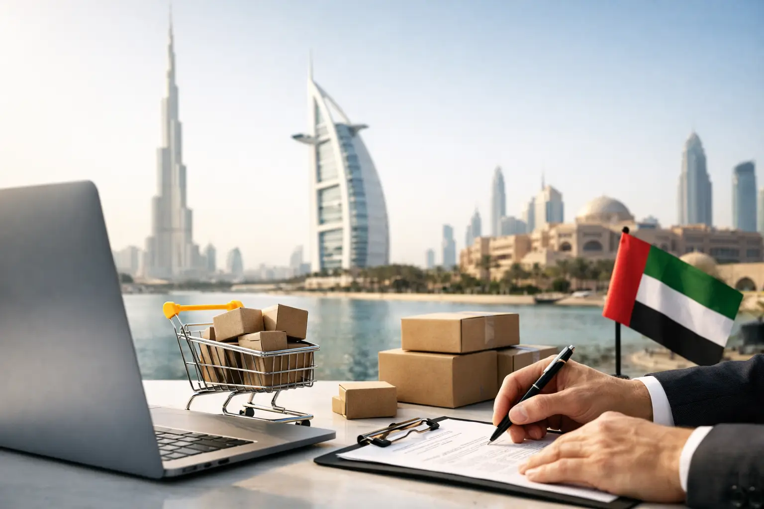 Obtenir une licence e-commerce émiratie