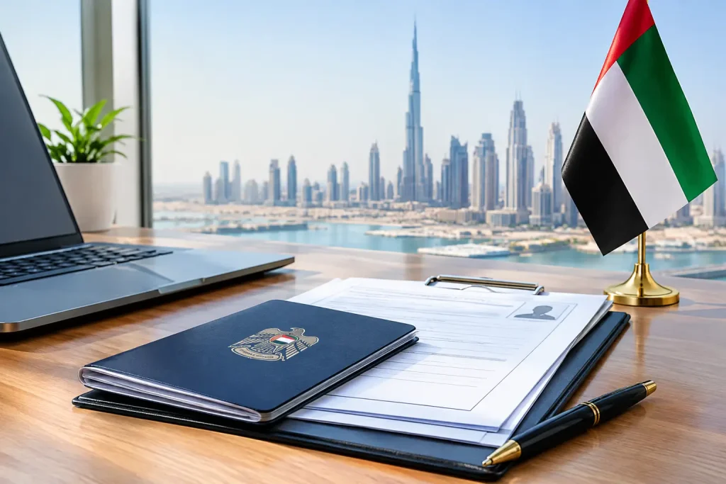 Justificatifs pour un visa de résidence émiratie