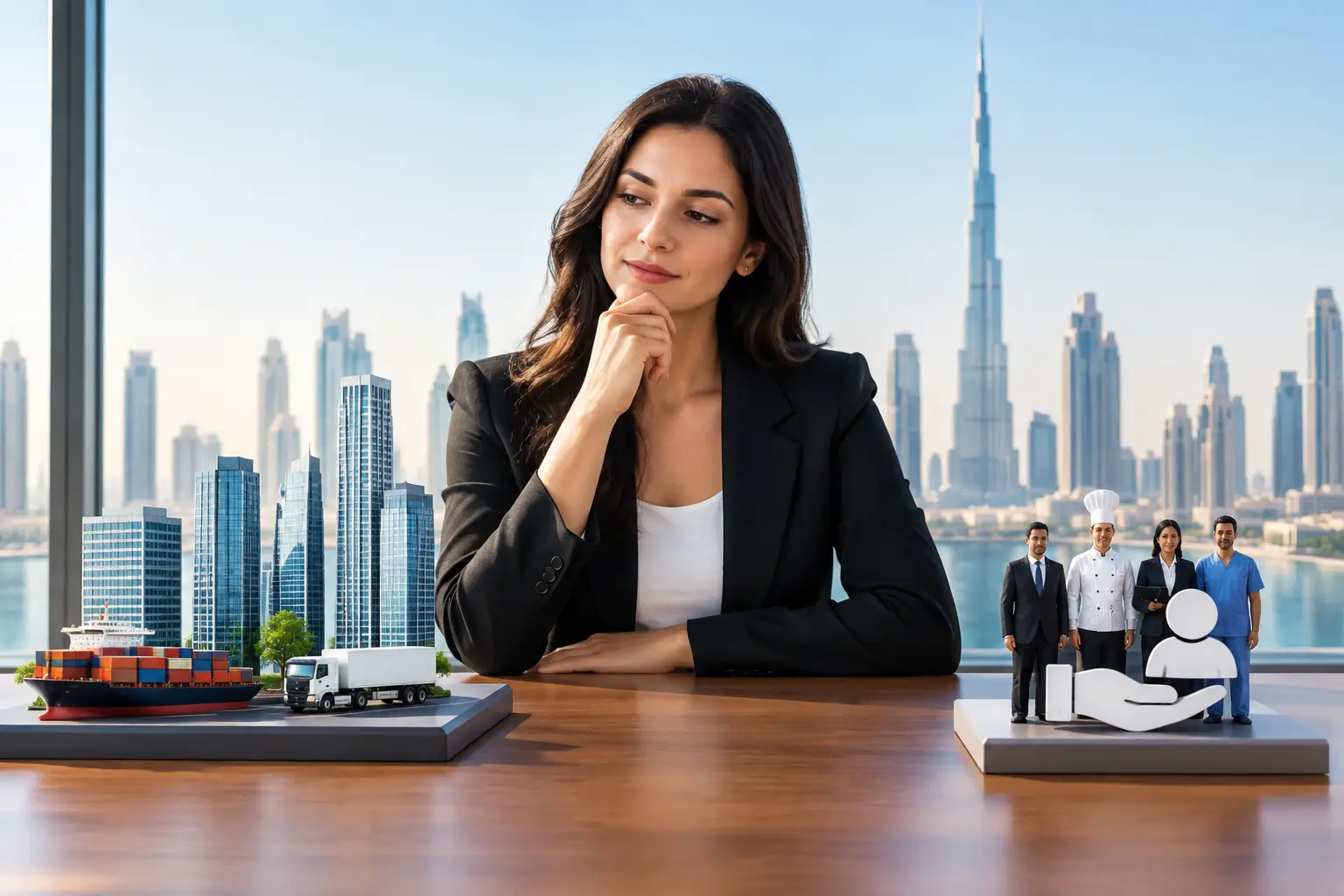 Licence commerciale versus services à Dubaï