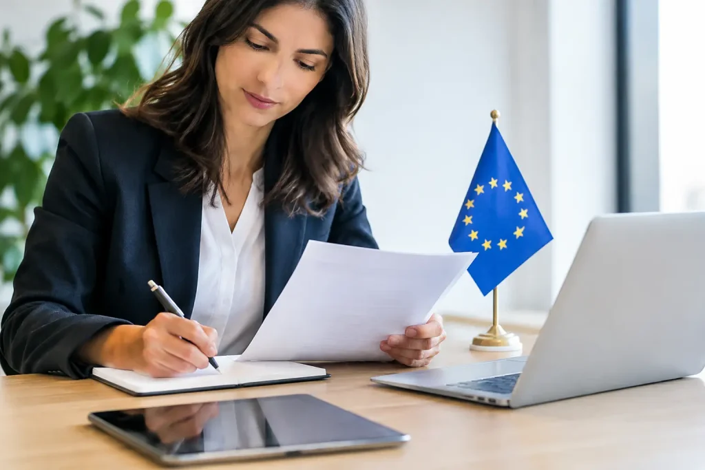 Une société peut-elle facturer en Europe ?